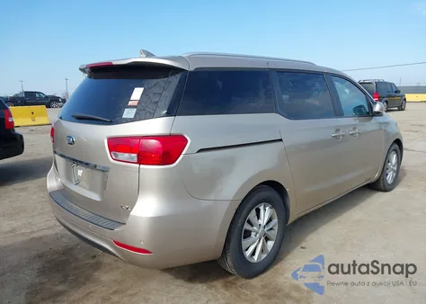 2016 Kia Sedona Lx из США, поврежденный, VIN KNDMB5C19G6093444
